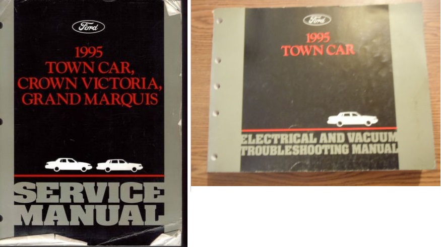 1995 Crown Victoria Town Car Marquis Shop Service Repair Manual Book Guide OEM 